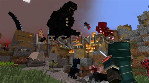 Legends Mod - легендс, мод на супер героев, джедаев, суперспособности