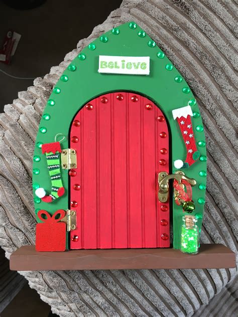 printable elf door