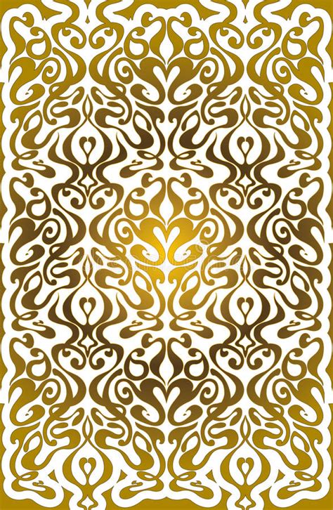 23 responses on creating an abstract floral with gold accents. Golden Pattern With Floral Ornament Stock Photography ...
