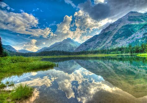 Kootenai Lakes Waterton Valley Montana By Walt Landi 2048 X 1346