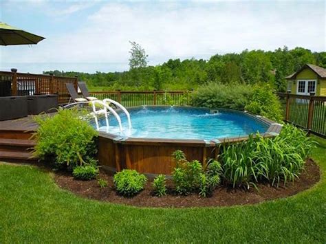 Diy Above Ground Pool Landscaping Ideas