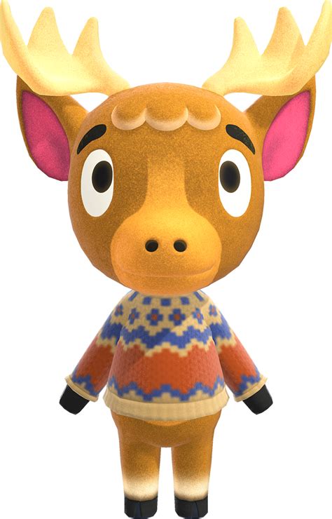 Erik Is A Lazy Deer Villager In The Animal Crossing Series He First