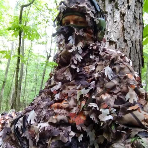 Ghost Shooter 3d Leafy Ghillie Suit One Size Fits All The Huntergear Us