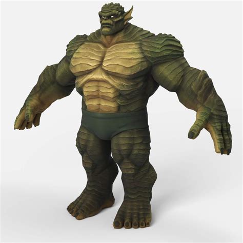 Abomination From Marvel Contest Of Champions Free 3d Model