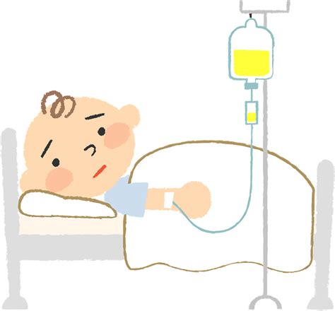 Boy Is Having Intravenous Therapy Clipart Free Download Transparent