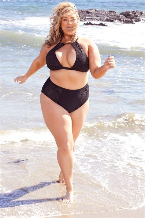 plus size model hunter mcgrady has launched a swimwear collection