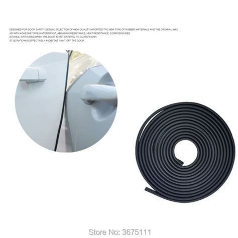 5m Car Door Edge Protection Anti Rubbing Strip Accessories Car Styling