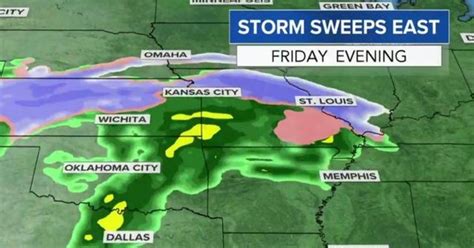Weather Forecast Weekend Snowstorm To Hit Midwest East Coast Cbs News