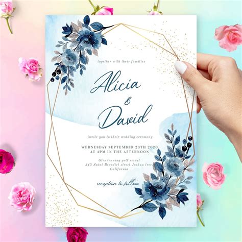 Wedding Invitations Customize And Download Or Print