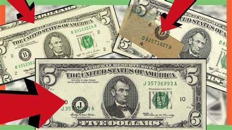 Rare Five Dollar Bills Worth Money Misprinted Money In Your Pockets