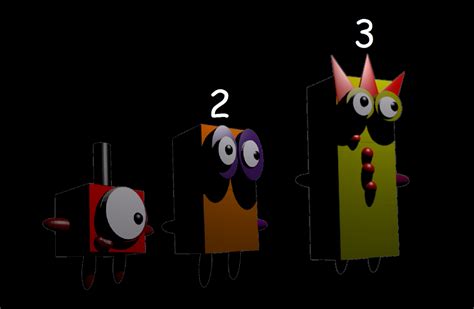 User Blogjaydob04my Numberblocks Models Made In Blender