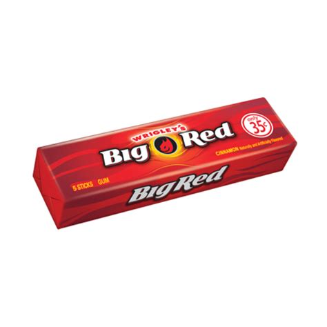 Large chewing gum manufacturer wrigley company introduced to the public their new brand of chewing gums and breath mints eclipse in 1999 as their first attempt at creating pellet chewing gums. Wrigleys - Big Red Chewing Gum - 5 Piece 13.5g - American Fizz
