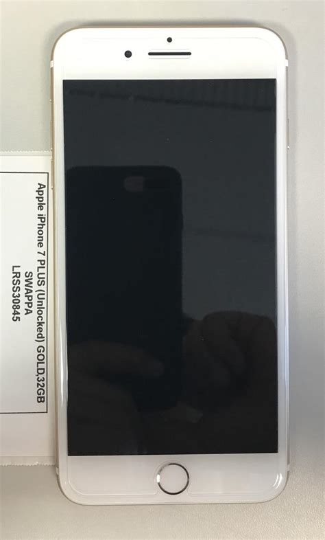 Apple Iphone 7 Plus Unlocked Gold 32gb A1661 Lrss30845 Swappa