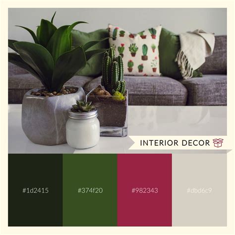 Interior Design Color Palette Instagram Post Template Visme 11800 The
