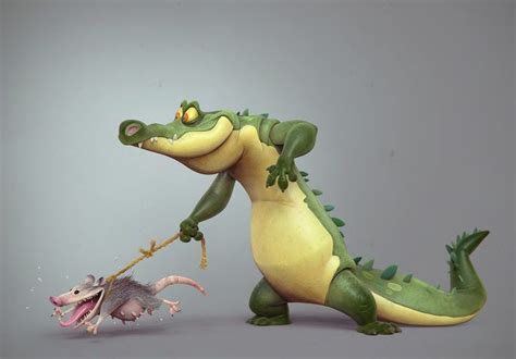 Croc By Galero Character Design Animation Character Design