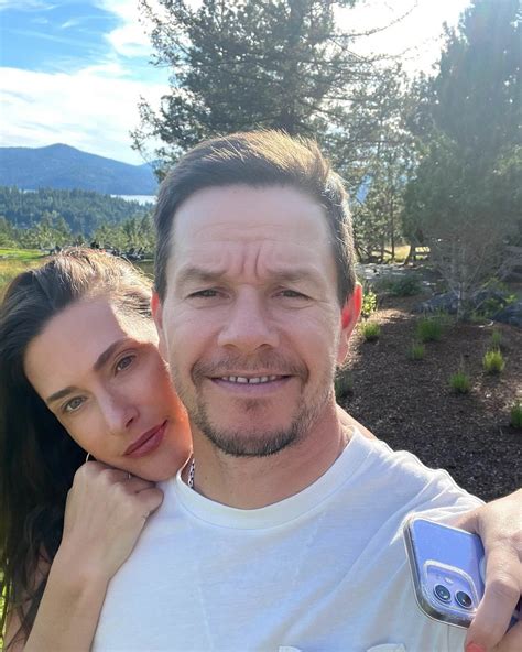 Mark Wahlberg Wife Rhea Durham Take Romantic Dip In Ocean