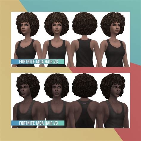 Fortnite Conversionedit 3 Hairs At Busted Pixels The Sims 4 Catalog