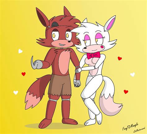 Foxy X Mangle College Our Future Together A Secret To Share With