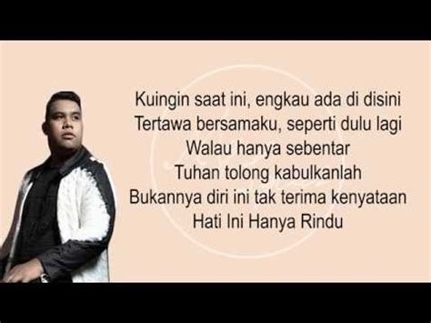 Andmesh kamaleng (lahir di moru, alor, ntt, 1997) adalah seorang penyanyi asal pulau alor, nusa tenggara timur, indonesia. Andmesh Kamaleng - Hanya Rindu (Lirik) Chords - Chordify
