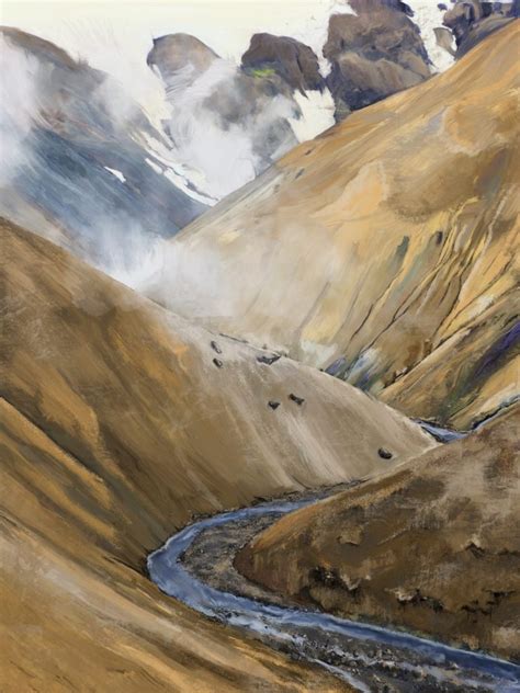 Beautiful Paintings From Iceland By Blake Greene See This Amazing Art
