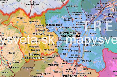 Maybe you would like to learn more about one of these? Nástenné mapy | Slovensko kraje a obvody 70x140cm mapa na ...