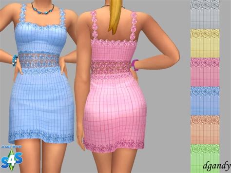 Sims 4 Summer Time Dress 2 The Sims Book