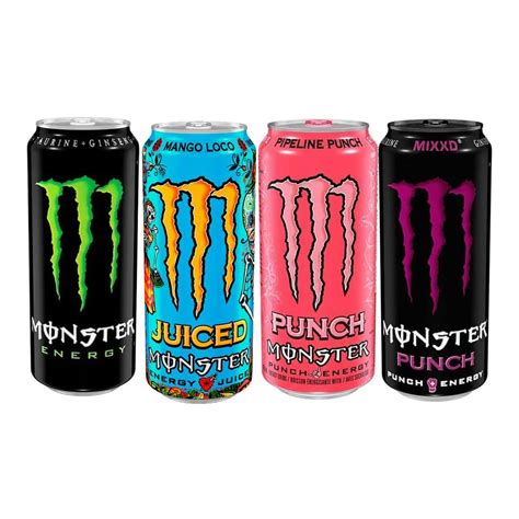 Buy Monster Energy Drink Mixed Case Of 24 X 500ml Pipeline Punch