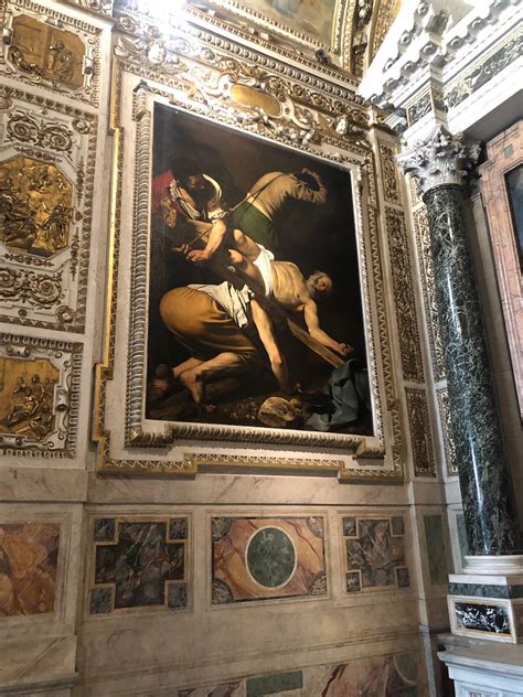 Rome Cappella Cerasi In De Santa Maria Del Po Flickr
