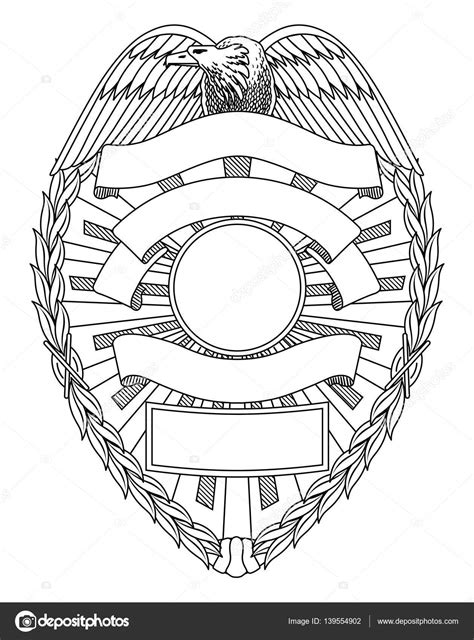 Blank Police Badge Clipart Best Images