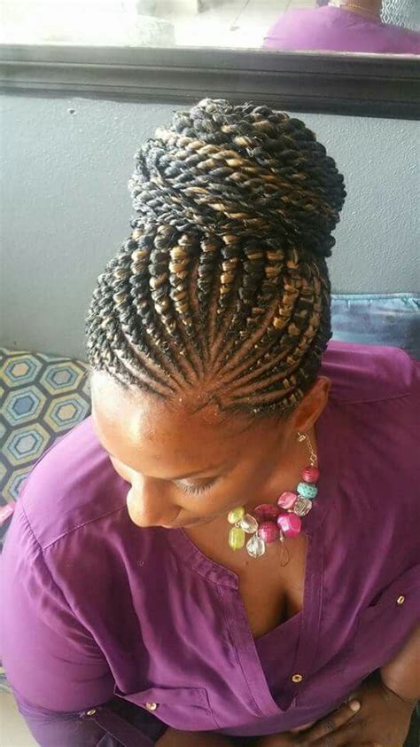 Vintage hairstyles are also for black women and for box braids as well. Pin by Deordie Charlton on braid s# | Braided hairstyles ...