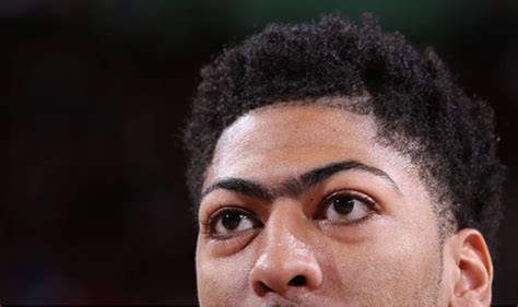 Anthony Davis Brow Anthony Davis Unibrow Now Wrapping Completely