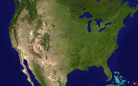 Satellite Map Of Usa Subway Map