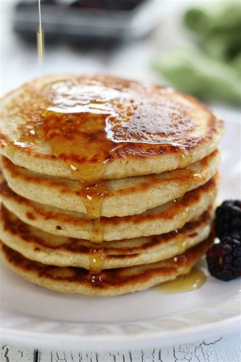 Oat Flour Pancakes recipe creates healthy and fluffy ...