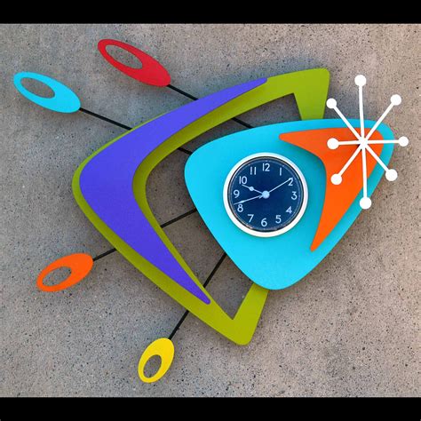 Coolest Clocks In The World By Stevotomic Cool Clocks Retro Clock