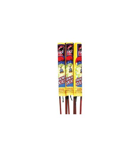 Parachute Rocket With Flare Rozzi Fireworks