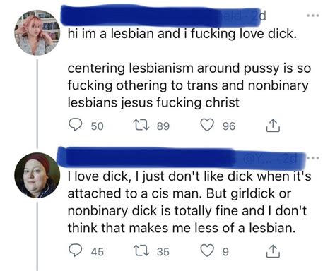 Nonbinary Lesbian Dick Translogic