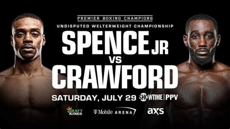 Spence Vs Crawford Vacant Ring Magazine 147 Lb Title At Stake On July