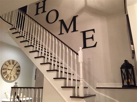 Stairway Wall Decorating Ideas 25
