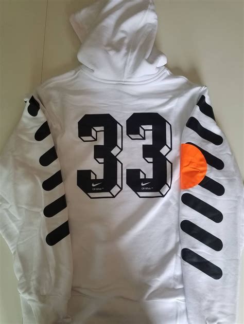 Nike Nikelab x OFF-WHITE Mercurial NRG X Hoodie White Size US M / EU 48