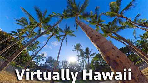 Virtually Hawaii 360 Vr Scene At Sans Souci Beach Park In Waikiki