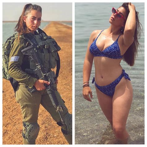 Девушки военнослужащие израильской армии в форме и без неё ФОТО