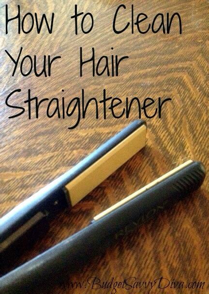 How To Clean Hair Straighteners Musely
