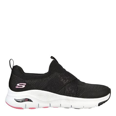 skechers a fit rhy ld99 slip on trainers