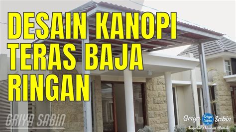 92 Contoh Kanopi Teras Baja Ringan Atap Spandek Sederhana Rumah