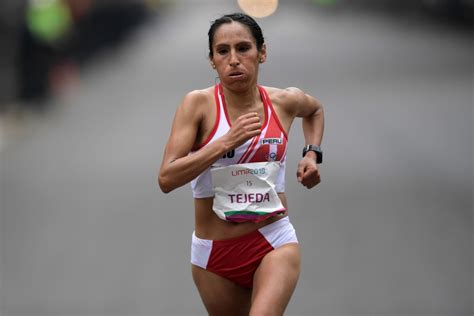Gladys Tejeda la tenaz atleta va por su revancha olímpica en Tokio Noticias Agencia