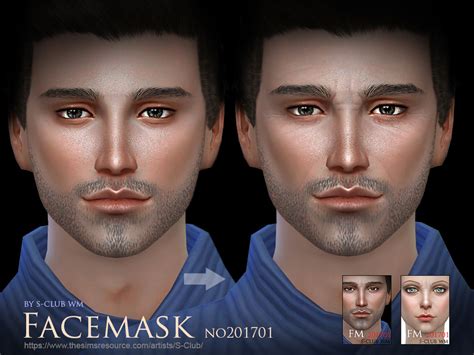 The Sims Resource S Club Wm Ts4 Facemask 201701