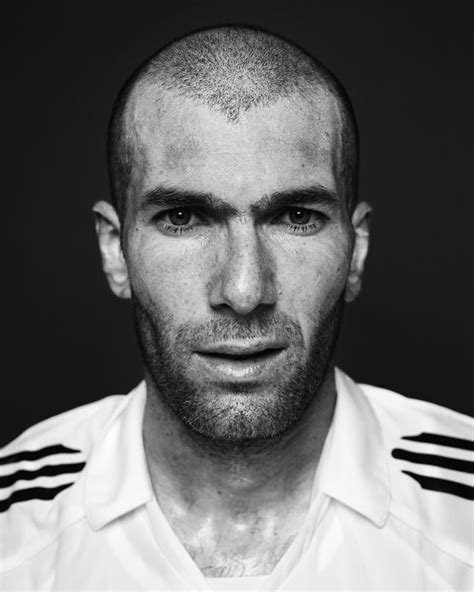 The King Zinedine Zidane Face Football