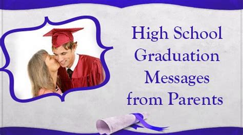 High School Graduation Messages From Parents