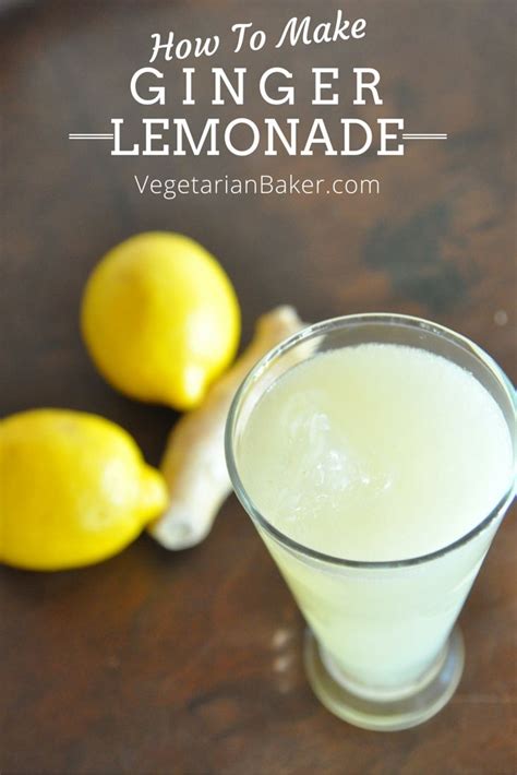 How To Make Ginger Lemonade Recipe It Is Detox Drinks