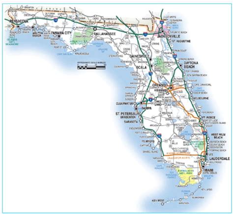 Map Of Florida Gulf Coast Mary W Tinsley